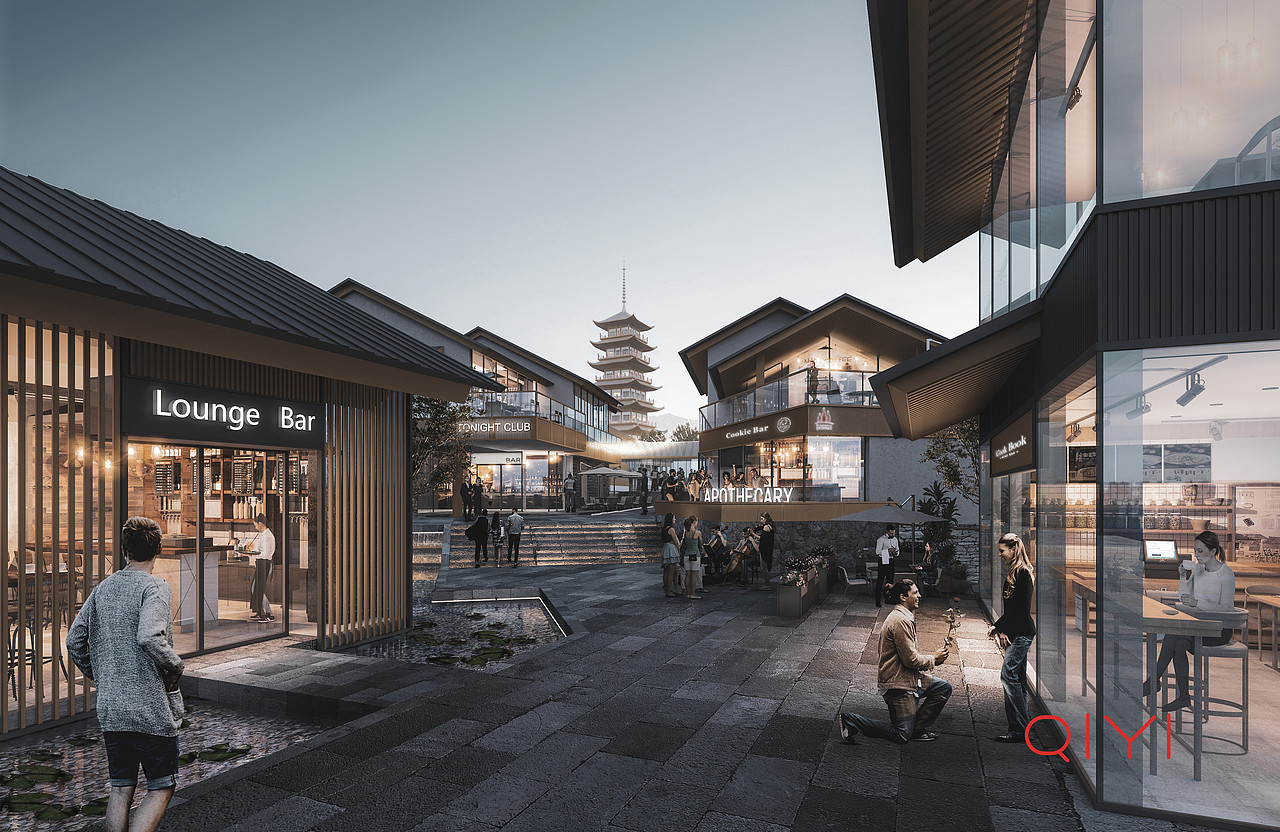 其一文化三维建筑表现（一）（图ZMjkyNDgwMjM2） - 建筑/空间 - 站酷设计师其一文化原创素材 - 站酷ZCOOL