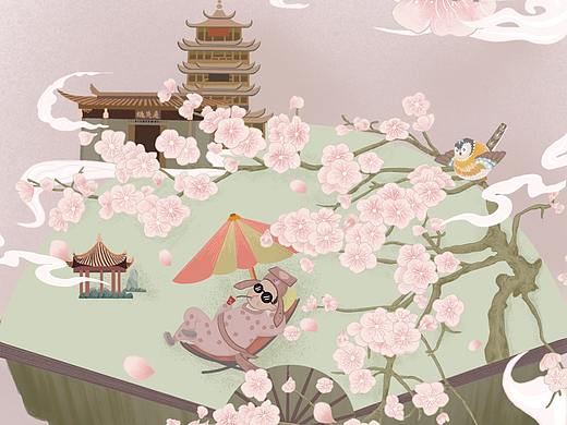 苏州二十四节气-插画设计