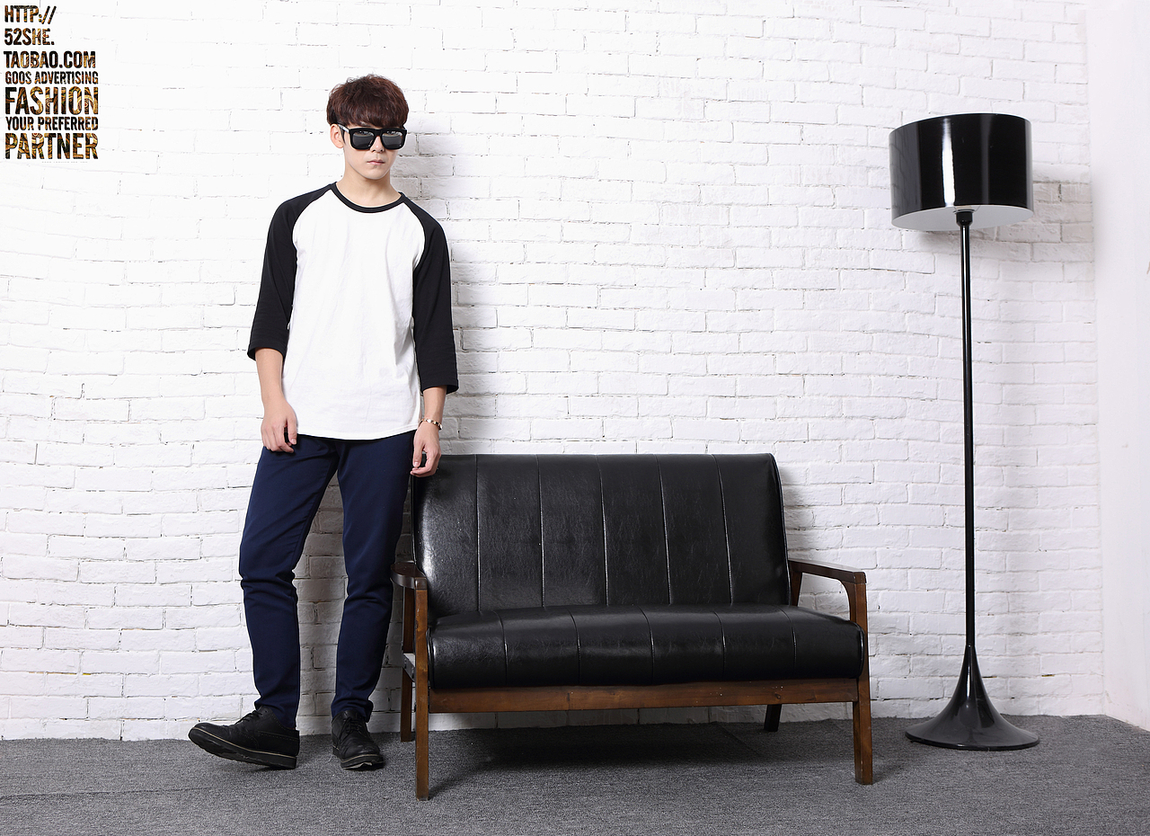 韩版日韩风男装拍摄秋冬韩版男装 日韩风格 时尚韩国风实景拍摄（图ZMzM4MTEzNjA=） - 人像摄影 - 站酷设计师古斯广告原创素材 - 站酷ZCOOL