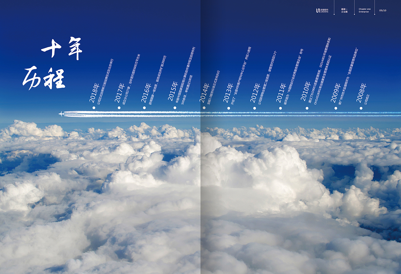 龙能股份十周年画册