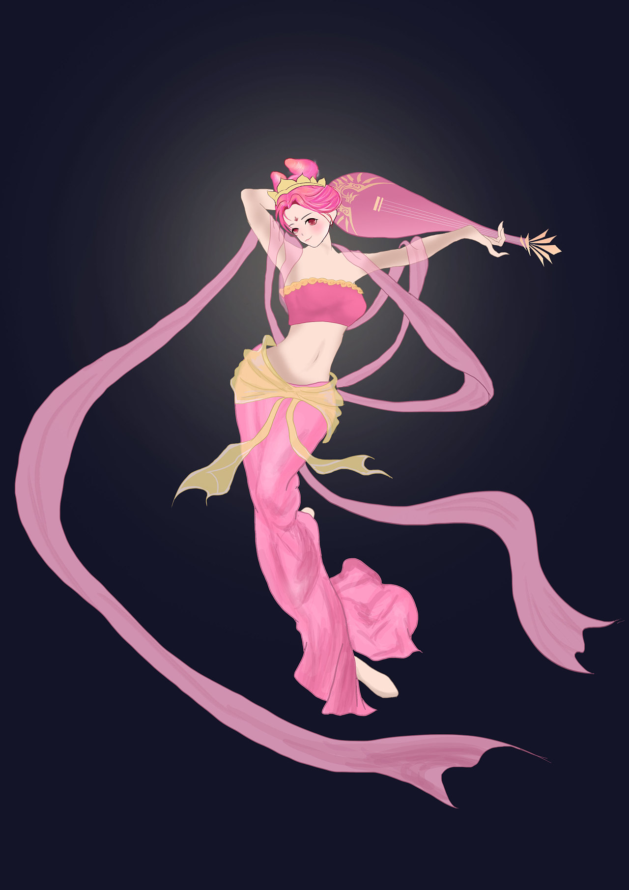 凌魂少女-敦煌飞仙(中秋)