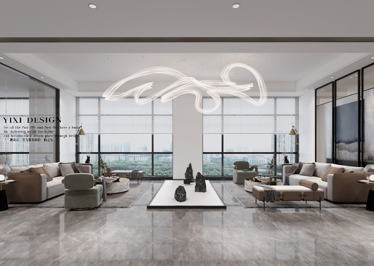 简洁大气的办公空间