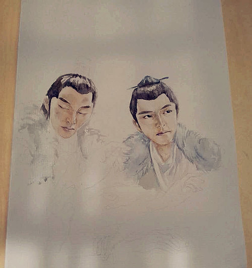 俯首江左有梅郎——《琅琊榜》（图ZMzYxMzExNzI=） - 绘画 - 站酷设计师还是快快快快跑吧原创素材 - 站酷ZCOOL