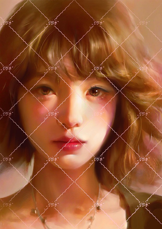 厚涂真人照片接稿