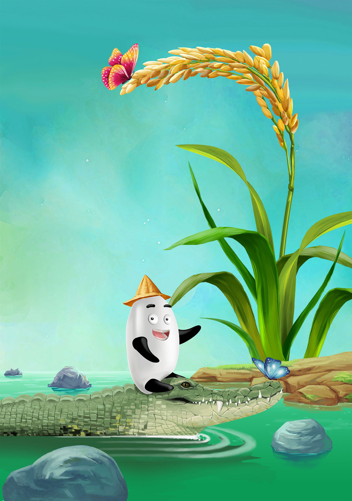 十月稻田包装设计