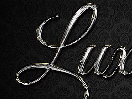 如何運(yùn)用PS完成奢華金屬感的字體效果