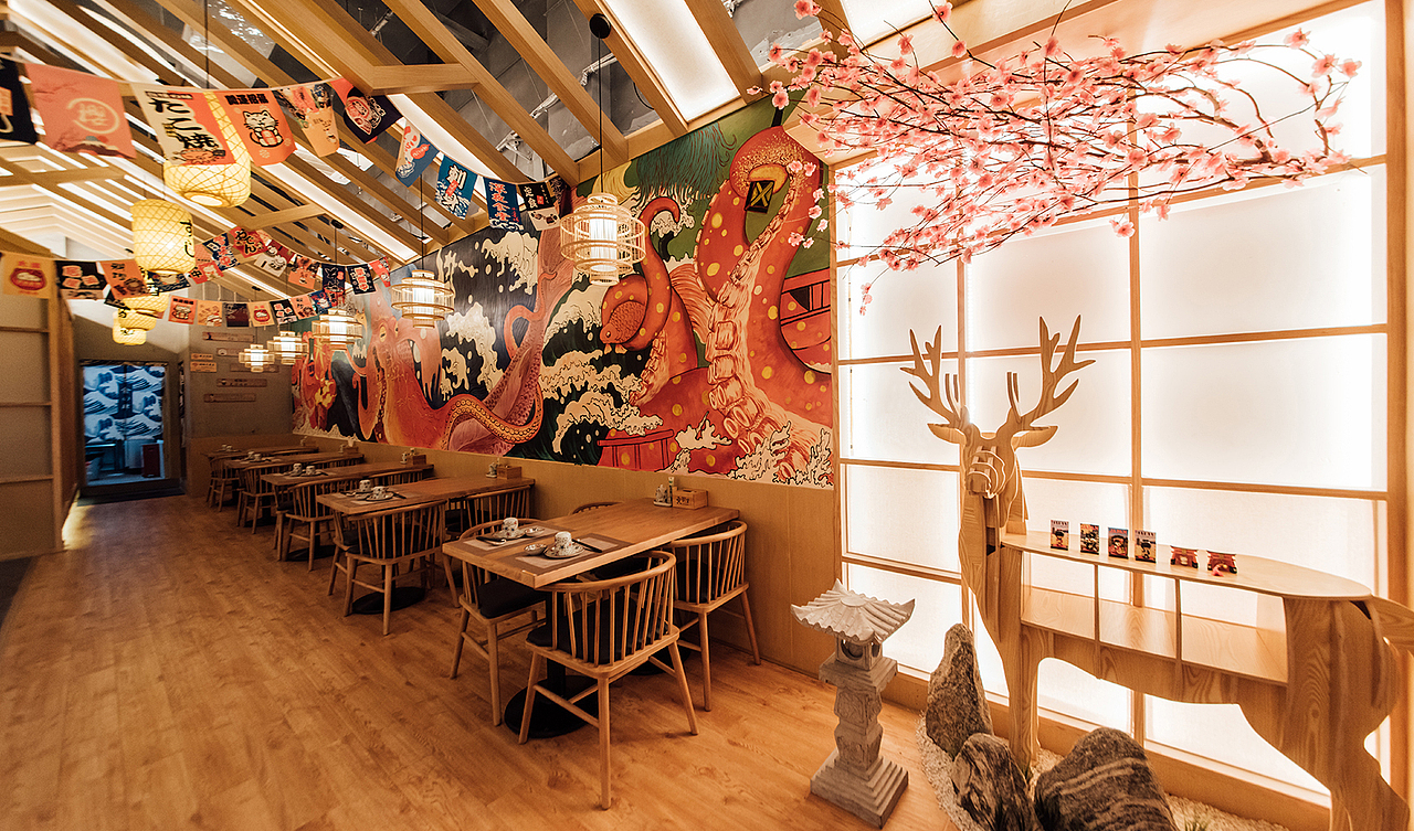 京都里日料 / 日式和风餐厅（图ZMjQwOTEyOTky） - 酒店餐饮设计 - 站酷设计师源品设计研究原创素材 - 站酷ZCOOL