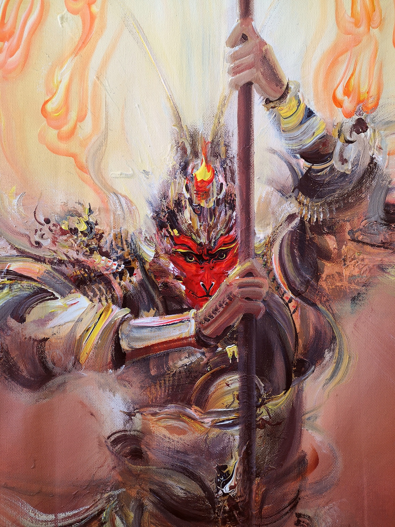 画家邓宇齐天大圣谁来应战