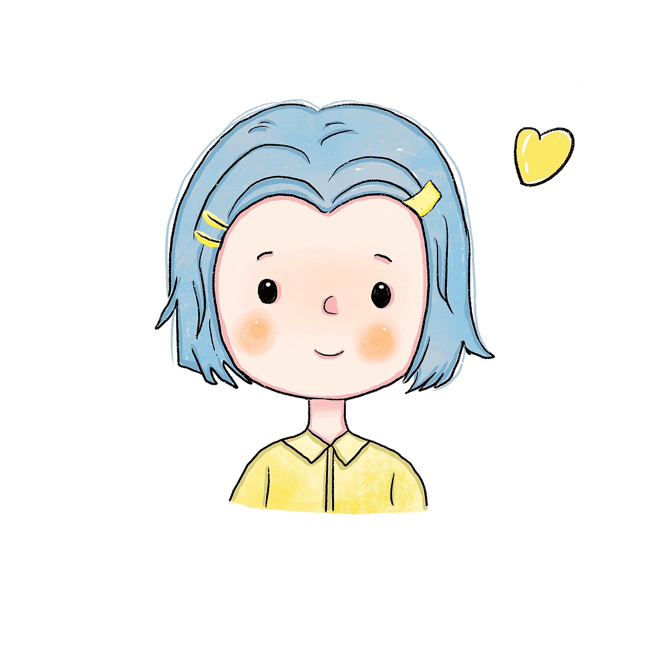 女生可爱头像:简简单单 可可爱爱