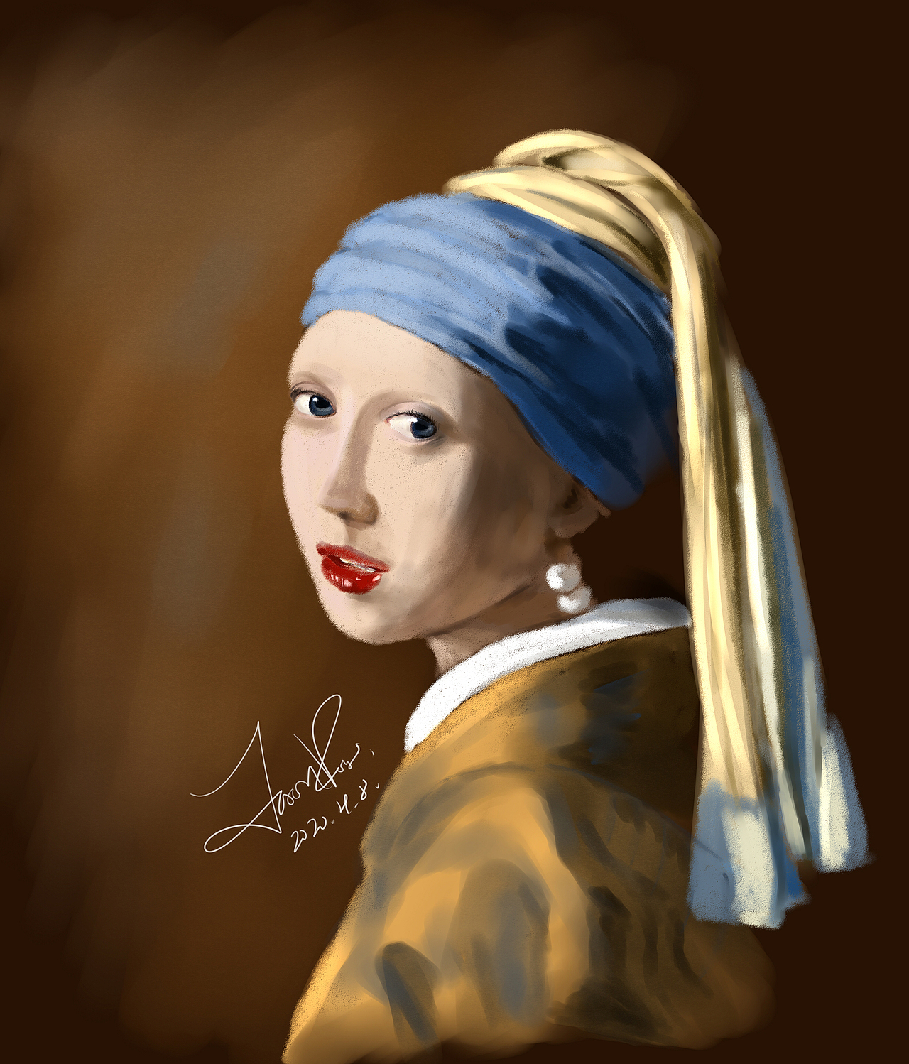 《戴珍珠耳环的少女》