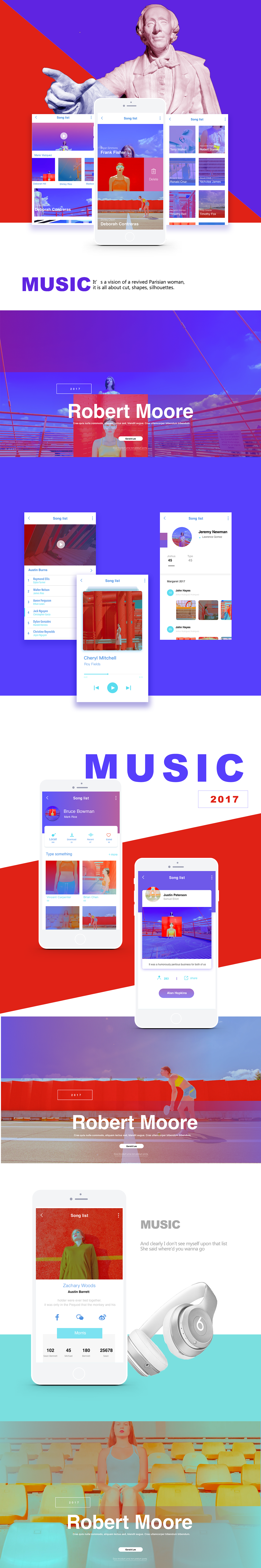 music（图ZOTQ2Nzk2MjQ=） - APP界面 - 站酷设计师Vintage古着原创素材 - 站酷ZCOOL