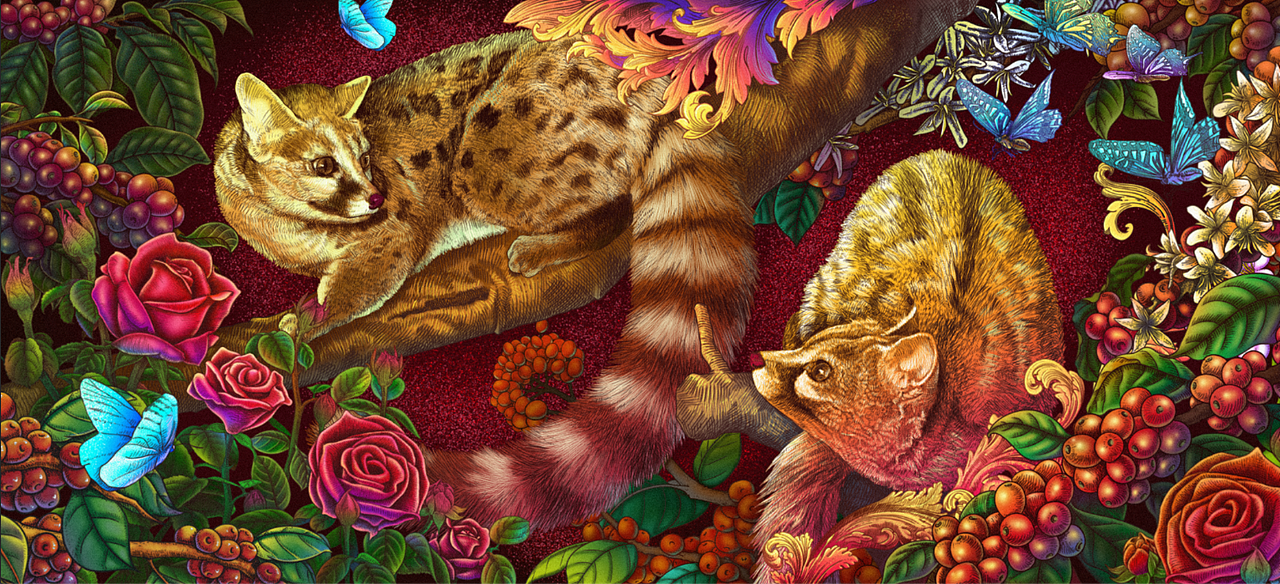 爱情咖啡（图ZMTQ0MTQ3MDI0） - 商业插画 - 站酷设计师林啊馒原创素材 - 站酷ZCOOL