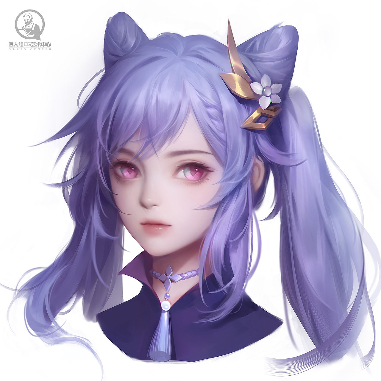 匠人绘美宣班第7期学生女性头像作业节选