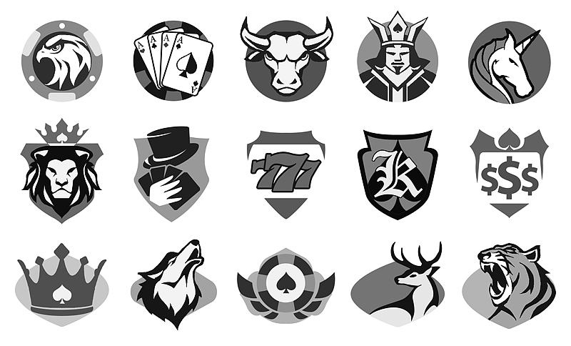 棋牌项目平面图标