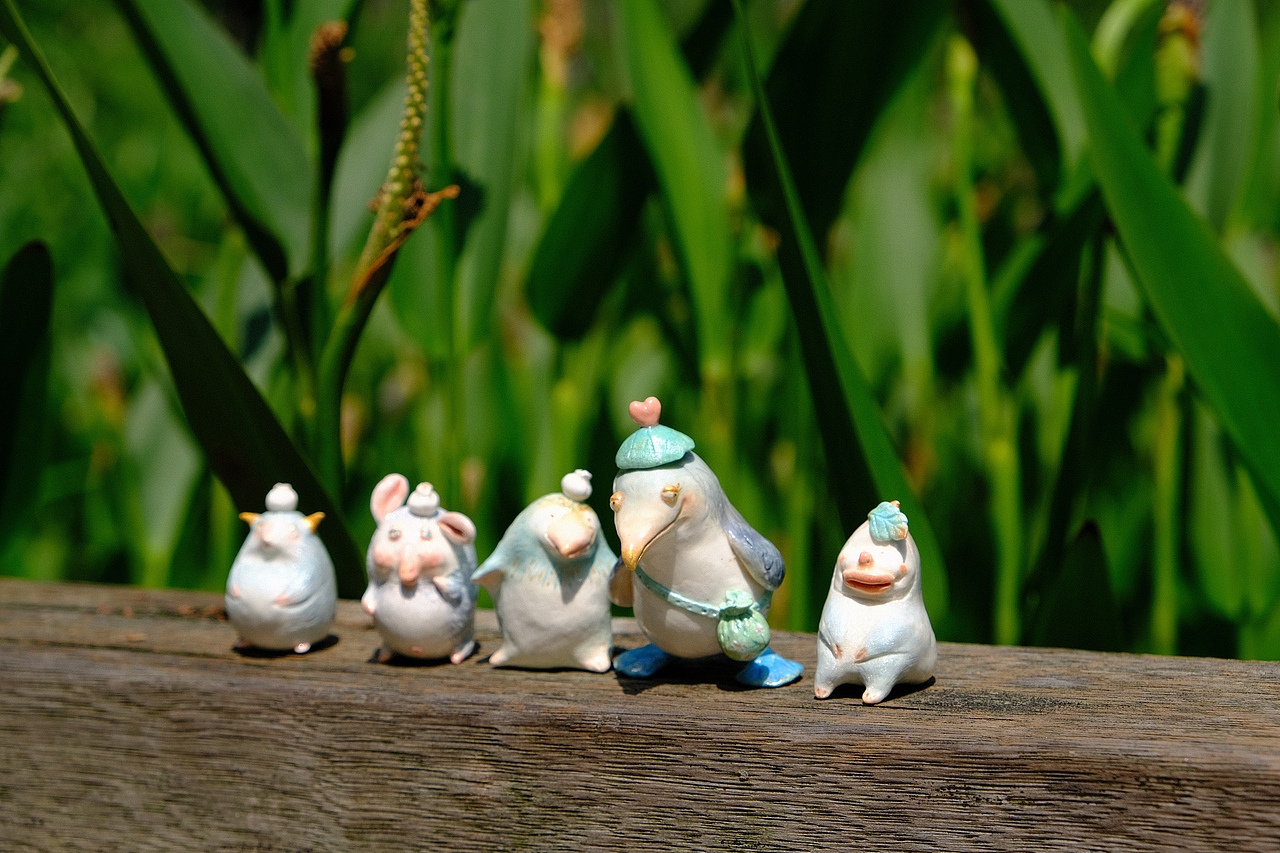 原创手工自制石塑粘土摆件胸针饰品磁贴（图ZMTY1MDk4NDQw） - 其他手工艺 - 站酷设计师土木o木原创素材 - 站酷ZCOOL