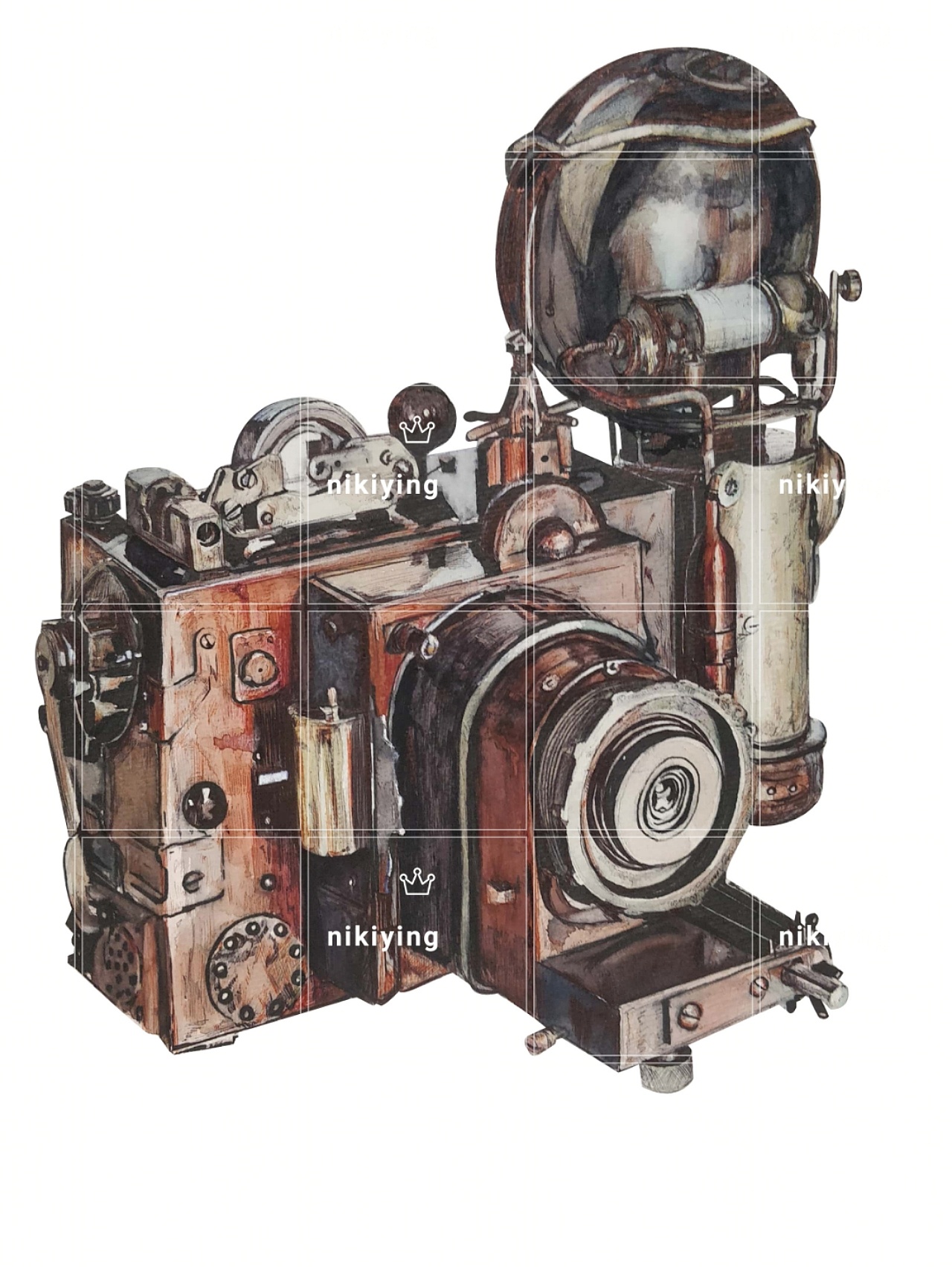 老物件|纯艺术|绘画|百分1000 - 原创作品 - 站酷 (zcool)