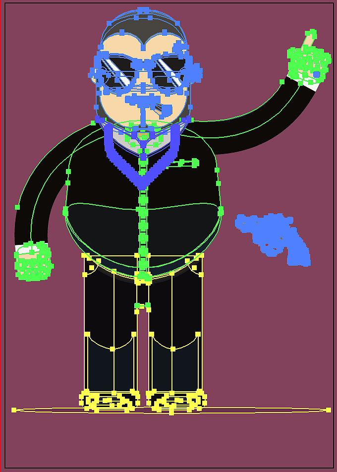 插画《矢量大插画－人物5》（图ZMzUzMTg3MDg=） - 创作习作 - 站酷设计师coollose原创素材 - 站酷ZCOOL