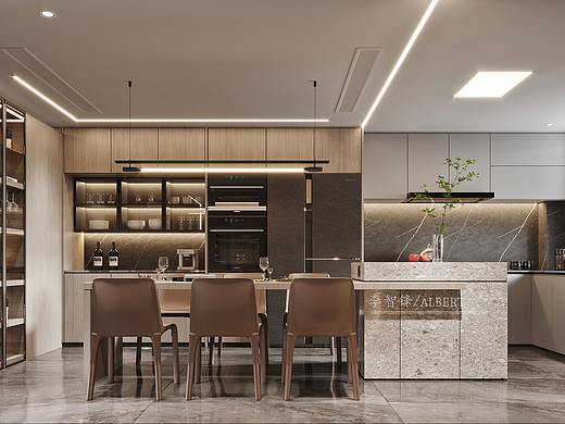 最近两套现代家装客餐厅