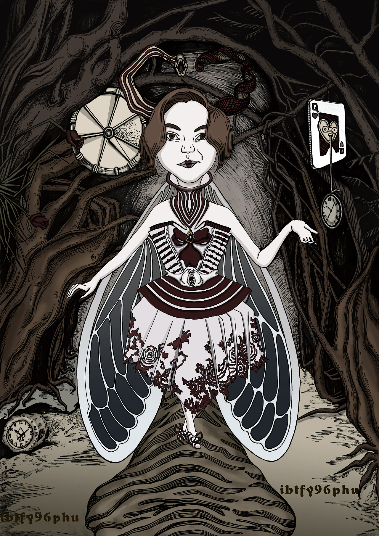 红皇后 —— 爱丽丝梦游仙境