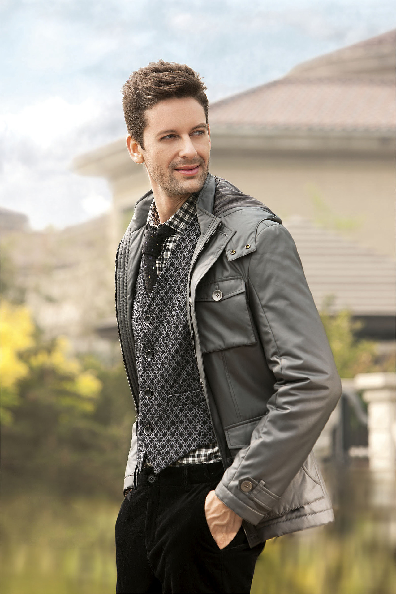 爱登堡男装形象大片