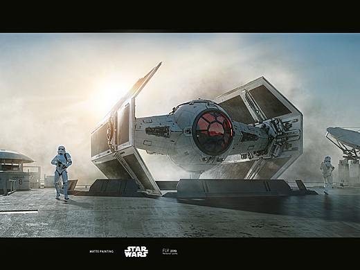 StarWars-mattepainting 