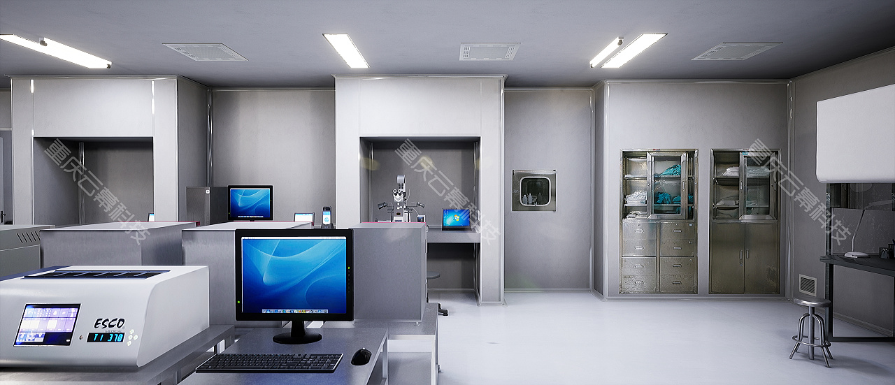实验室3d监控|三维|场景|云幕科技cqumu - 原创作品 - 站酷 (zcool)