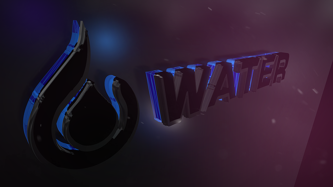 「Water」组件库品牌识别设计