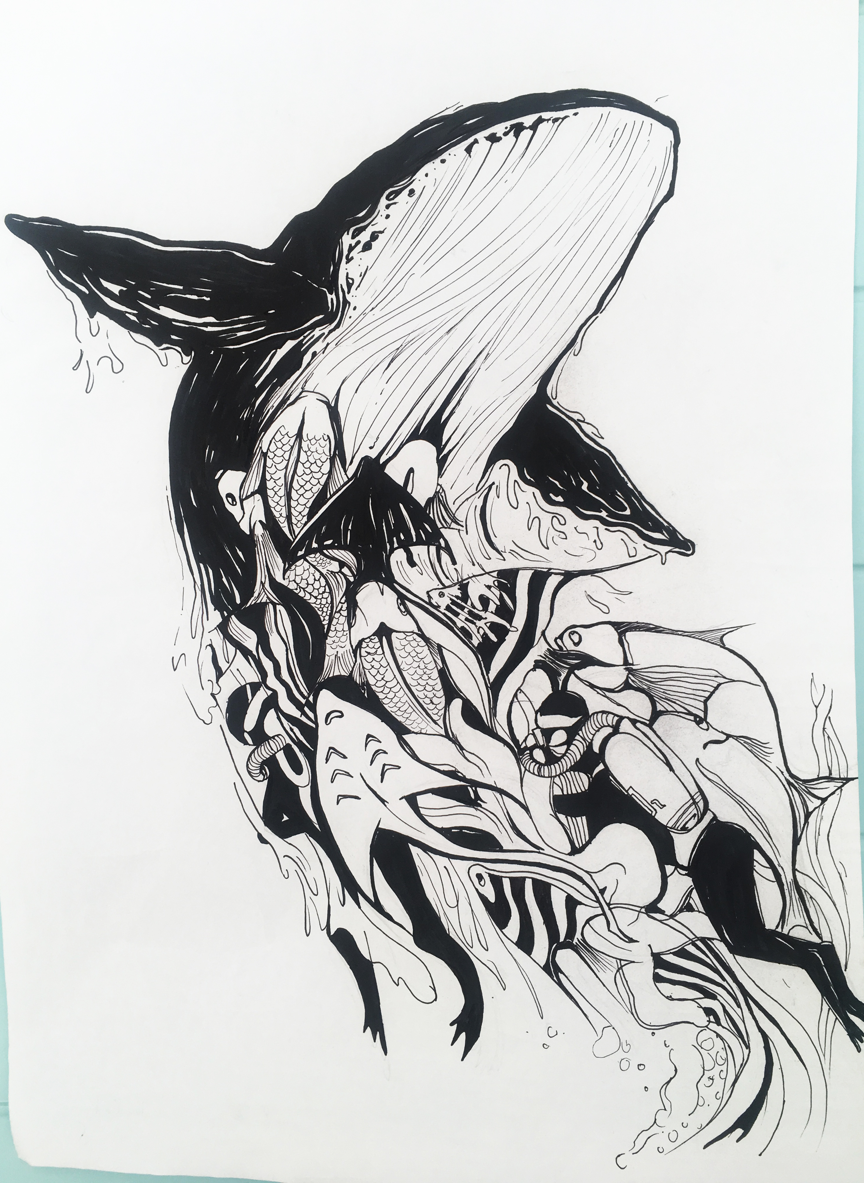 16年—17年视觉传达考研手绘