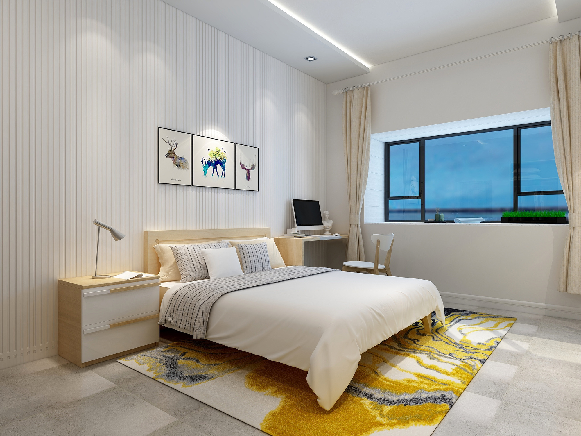 3d室内图/瓷砖铺贴效果图