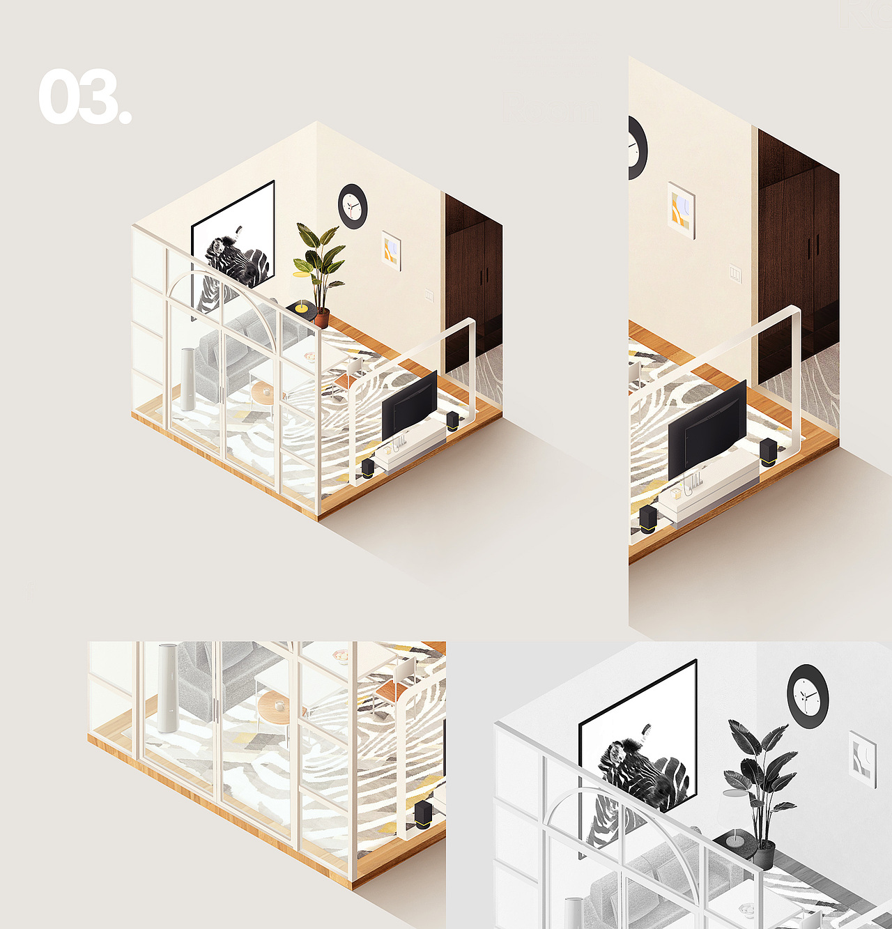 不务正业系列 一些房子（图ZMTIzMjE1NzAw） - 其他平面 - 站酷设计师ifeng2333原创素材 - 站酷ZCOOL