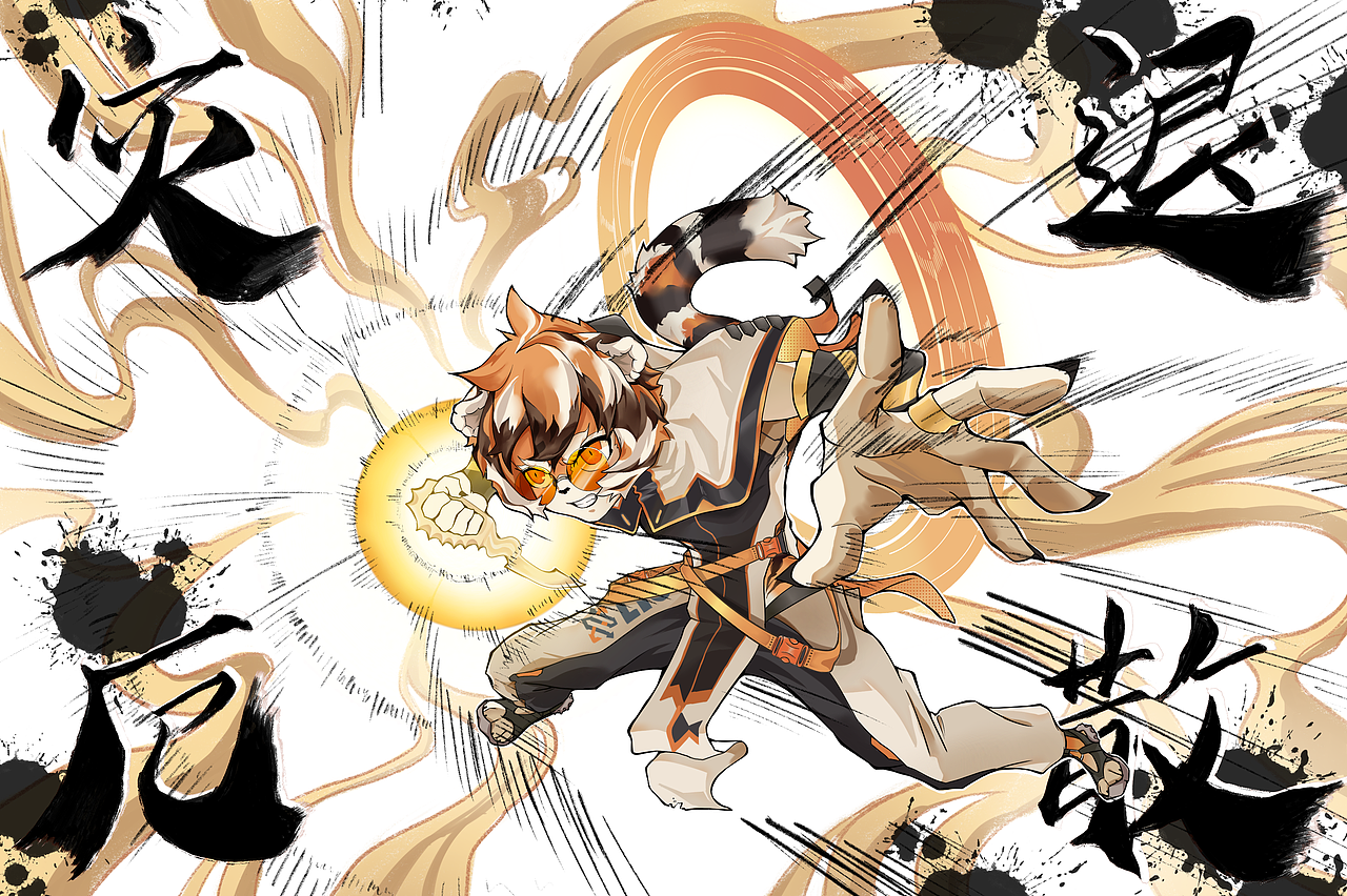 明日方舟 槐琥（图ZMjg2NTgyNDA0） - 创作习作 - 站酷设计师蓮華LHer原创素材 - 站酷ZCOOL