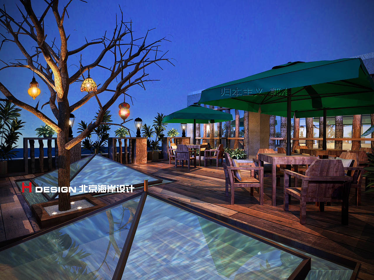 归本主义设计作品-陕西西安融锦创客咖啡