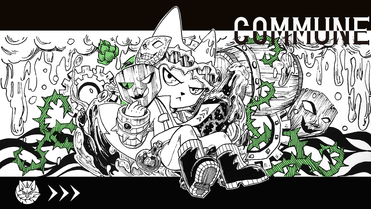 COMMUNE怪杰幻师（图ZMjc1ODAxMzE2） - IP形象 - 站酷设计师子不语客原创素材 - 站酷ZCOOL