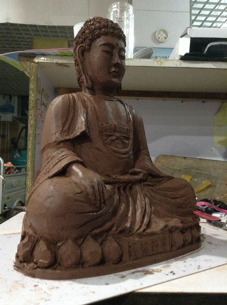 初涉泥雕，试手四件。（图ZNTgwOTM3MDA=） - 手办/模玩 - 站酷设计师尹利钊原创素材 - 站酷ZCOOL