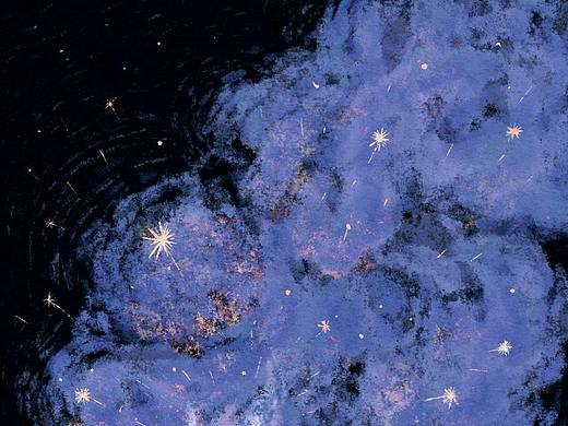 焰星的诞生（个人主页-ZNjc1NDA0OTI=） - 艺术插画 - 站酷设计师西云乐乐Le原创素材 - 站酷ZCOOL