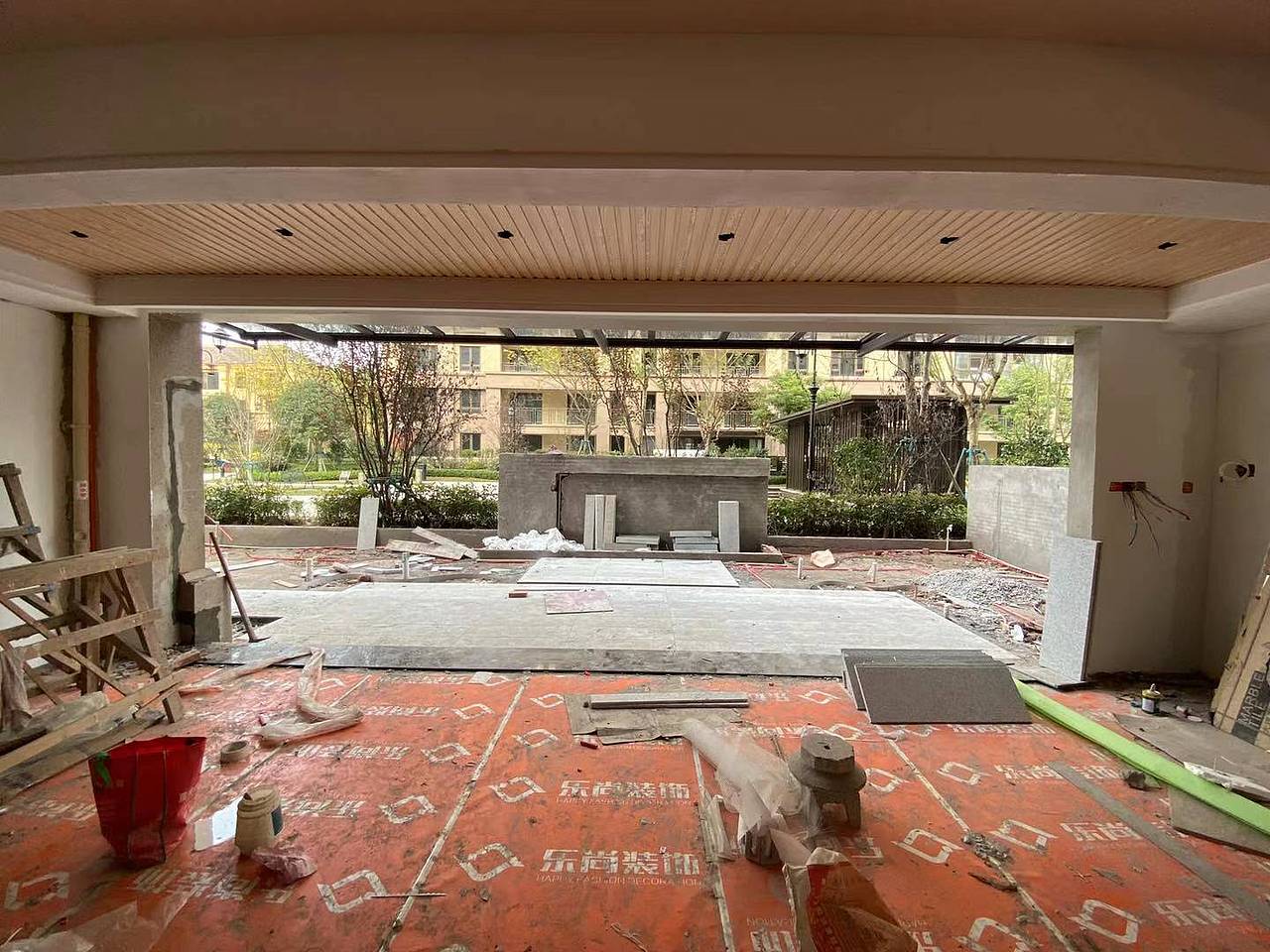 重庆融创国博城3栋日式花园(完工)