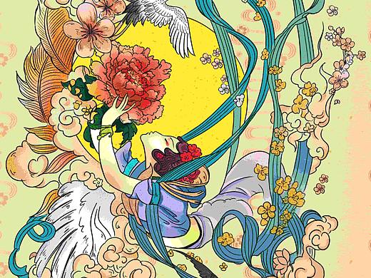 浮世绘风格复古旧时