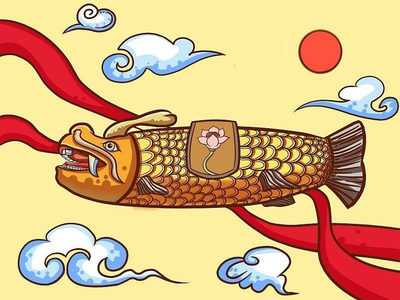 2018“年年有余”明信片部分插画（图ZMTA1MzIxNzc2） - 商业插画 - 站酷设计师汪亦龙原创素材 - 站酷ZCOOL