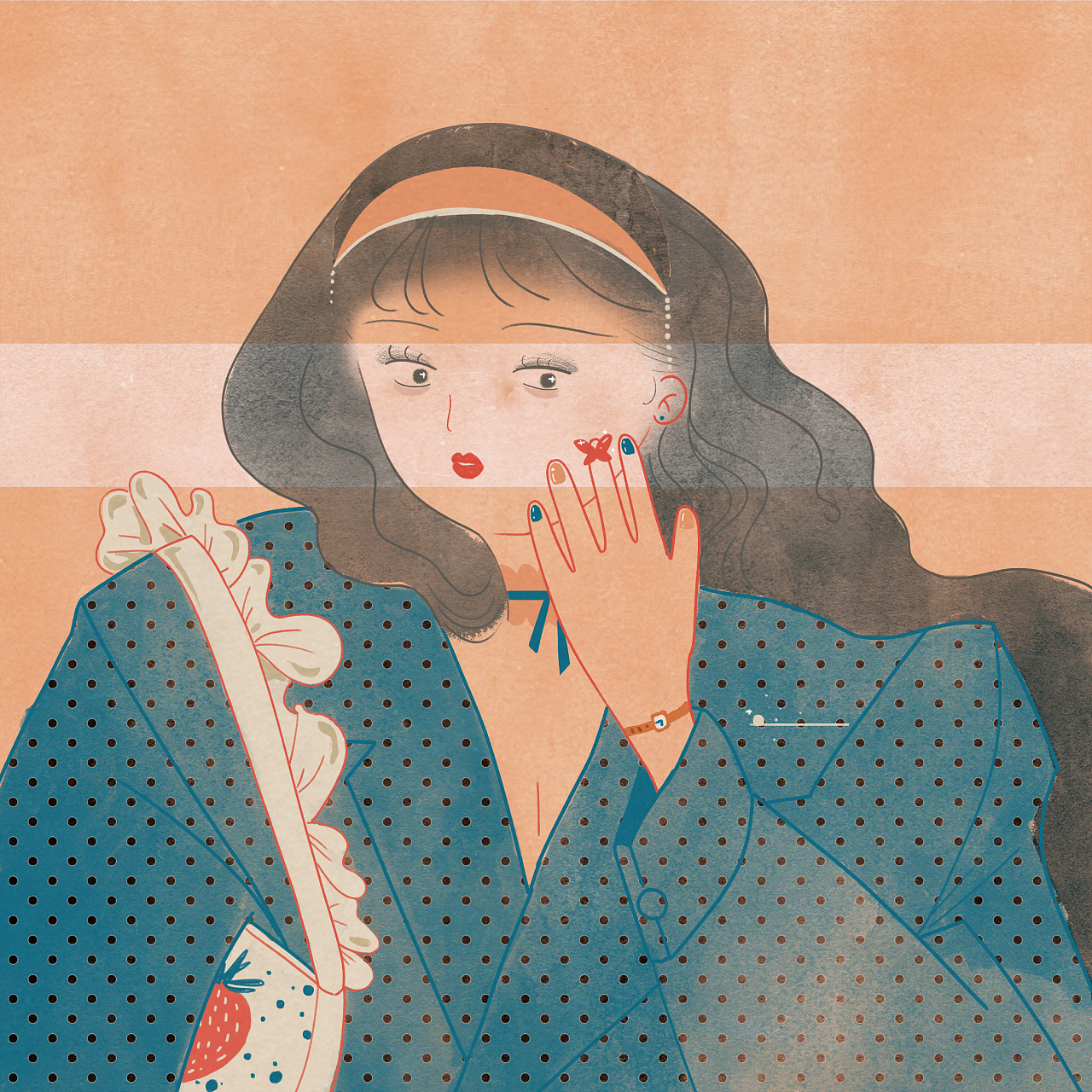 day02——昭和少女|插画|创作习作|五瓶方 - 原创作品 - 站酷 (zcool)