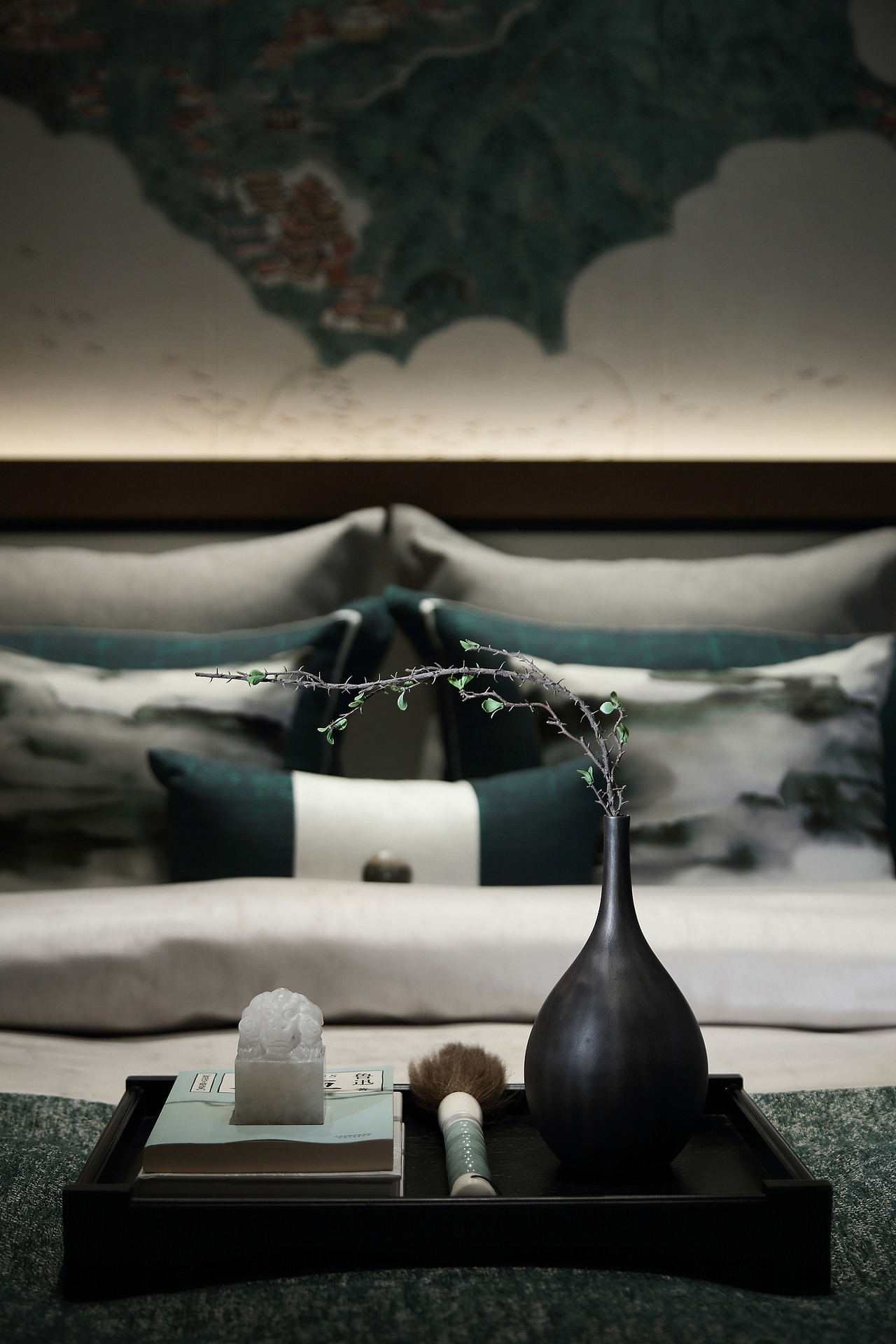 禅味悠然：重庆赖特与山3期别墅示范单位（图ZMjEyMTAzNDMy） - 家装设计 - 站酷设计师朗联设计原创素材 - 站酷ZCOOL