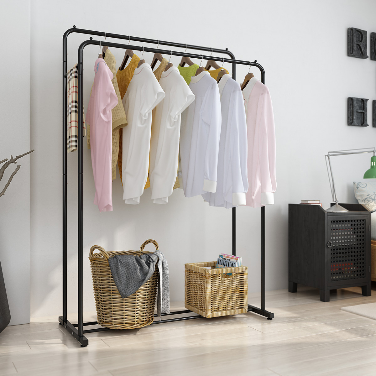 双排衣架（图ZMTMyMTg1NzM2） - 生活用品 - 站酷设计师李Oo大妮原创素材 - 站酷ZCOOL