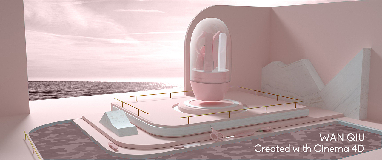 C4D场景搭建建模渲染（图ZMjI5ODQ3NzA0） - 生活用品 - 站酷设计师OCEAN2000原创素材 - 站酷ZCOOL