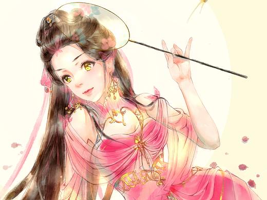 《鸟惊喧》古风插画系列—6月图集总结(都是小仙女)