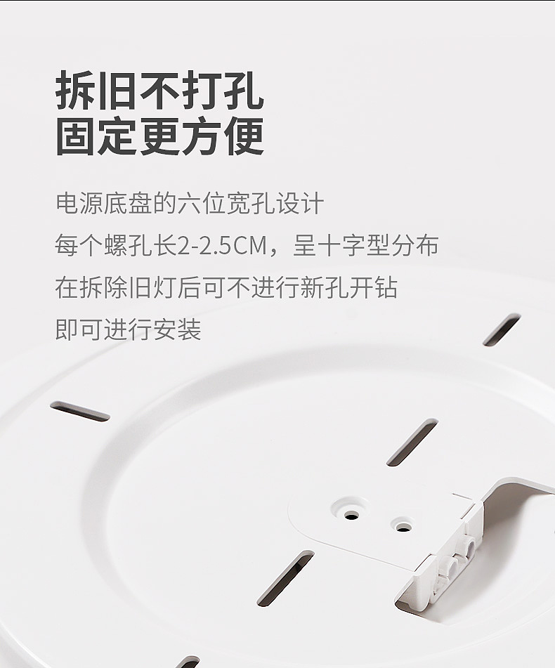 小器鬼led三防圆形吸顶灯