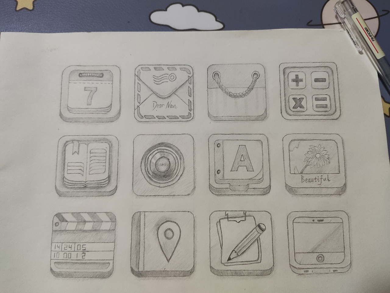 手绘图标（图ZMjY5MTY5Njk2） - 图标 - 站酷设计师庆峰_sunshine原创素材 - 站酷ZCOOL