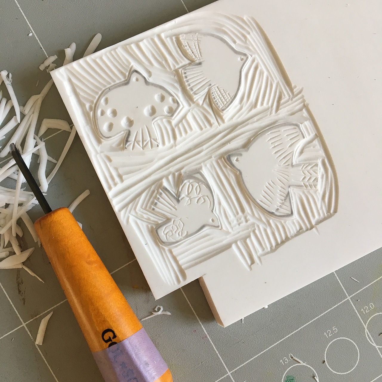 一些版画小作品的集合。（图ZNzU1Njg1NDg=） - 其他手工艺 - 站酷设计师lengayin原创素材 - 站酷ZCOOL