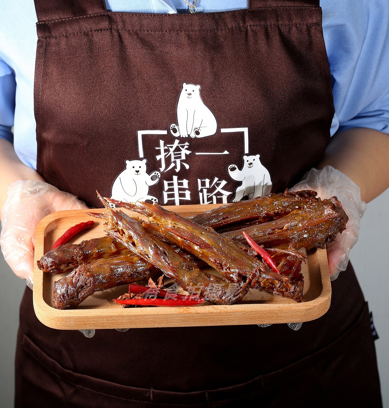 深圳电商食品美食摄影--酱板鸭拍摄