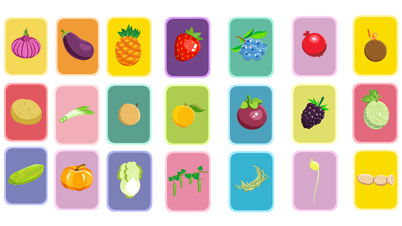 儿童游戏-美食屋/认知卡片（图ZMjQzNzMwMTk2） - 创作习作 - 站酷设计师岛上小屿原创素材 - 站酷ZCOOL