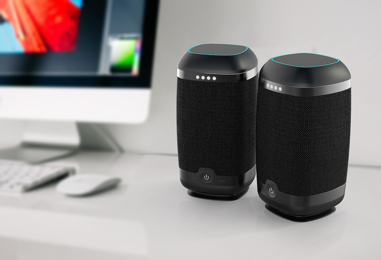 wifi智能蓝牙音箱加无线充