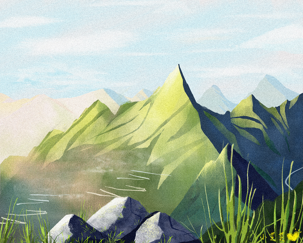 越过山丘~|插画|创作习作|自挂东南芝 - 原创作品 - 站酷 (zcool)